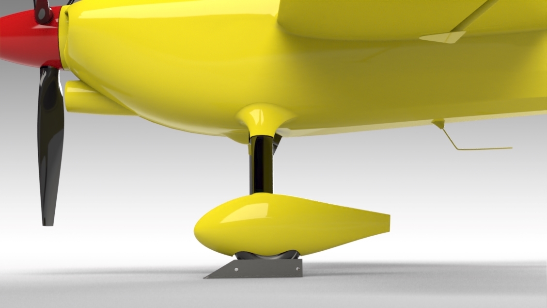 STL file Wheel Chock for LARGE RC Planes V2 🛞・3D print object to